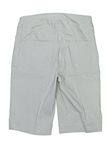 Slim-Sation by Multiples Khaki Shorts (view 2)