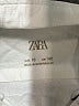 Zara 100% Cotton Solid Ivory Long Sleeve Button-Down Shirt Size 10 - photo 3