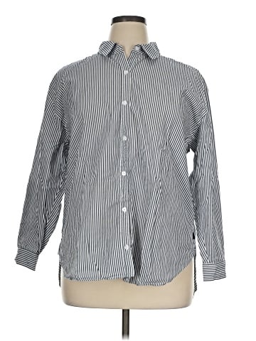 Gloria Vanderbilt Long Sleeve Button-Down Shirt (view 1)