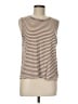 Monrow Brown Sleeveless T-Shirt Size M - photo 1