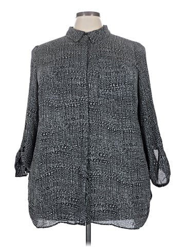 PREMISE 3/4 Sleeve Blouse (view 1)