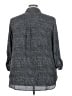 PREMISE 100% Polyester Tweed Gray 3/4 Sleeve Blouse Size 2X - photo 2
