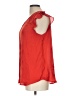 GB 100% Polyester Red Sleeveless Blouse Size L - photo 5