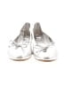 Sam & Libby Metallic Silver Flats Size 10 - photo 2