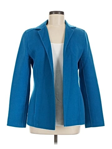 Linda Allard Ellen Tracy Wool Blazer (view 1)