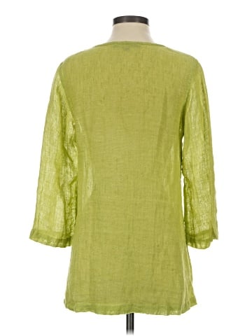 Flax 3/4 Sleeve T-Shirt (view 2)
