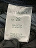 Just Black Chevron-herringbone Blue Jeans Size 28 waist - photo 5