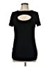 Simlu Black Short Sleeve Top Size M - photo 1