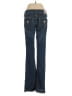 True Religion Hearts Blue Jeans Size 26 waist - photo 2