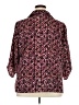 George 100% Polyester Tweed Pink 3/4 Sleeve Blouse Size 4X - photo 2