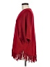 NY Collection 100% Acrylic Red Poncho Size M - photo 5