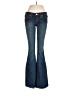True Religion Hearts Blue Jeans Size 28 waist - photo 1