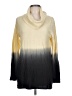 Notations 100% Acrylic Yellow Turtleneck Sweater Size L - photo 1