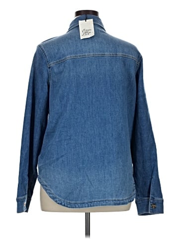 Cosmic Blue Love Denim Jacket (view 2)
