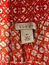Hinge Print Orange Casual Pants Size M - photo 7