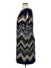 Studio One Chevron-herringbone Blue Casual Dress Size 1X - photo 5