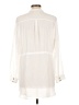 Calvin Klein 100% Polyester Ivory 3/4 Sleeve Blouse Size L - photo 2