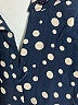 Better be 100% Rayon Polka Dots Blue Romper Size S - photo 3