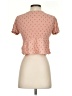 Pink Rose 100% Rayon Pink Short Sleeve Blouse Size S - photo 2