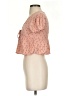 Pink Rose 100% Rayon Pink Short Sleeve Blouse Size S - photo 5