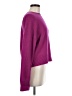 Maje Solid Purple Pullover Sweater Size Med (2) - photo 4