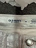 Old Navy Metallic Silver Track Pants Size 14 - photo 3