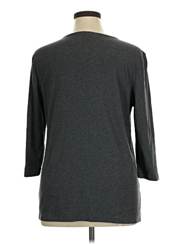 Karen Scott 3/4 Sleeve T-Shirt (view 2)