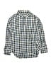 Crewcuts 100% Cotton Checkered-gingham Blue Long Sleeve Button-Down Shirt Size 8 - photo 1