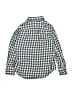 Crewcuts 100% Cotton Checkered-gingham Blue Long Sleeve Button-Down Shirt Size 8 - photo 2