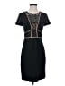 BCBGMAXAZRIA Graphic Black Cocktail Dress Size 2 - photo 1