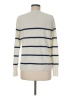Croft & Barrow 100% Acrylic Stripes Ivory Pullover Sweater Size M - photo 2