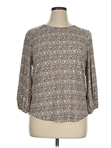 Adrianna Papell 3/4 Sleeve Blouse (view 1)