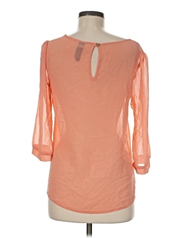 Blue Rain 3/4 Sleeve Top (view 2)