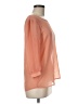 Blue Rain 100% Polyester Orange 3/4 Sleeve Top Size M - photo 4