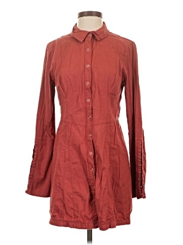Free People Long Sleeve Button-Down Shirt (view 1)