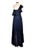 Alexis 100% Silk Solid Blue Cocktail Dress Size XS - photo 2