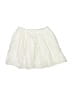 Tea 100% Cotton Polka Dots Ivory Skirt Size 8 - photo 1