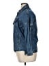 Zara TRF 100% Cotton Solid Blue Denim Jacket Size 1X (estimated) - photo 5