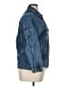 Zara TRF 100% Cotton Solid Blue Denim Jacket Size 1X (estimated) - photo 4