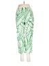 J. McLaughlin 100% Cotton Print Green Active Pants Size 6 - photo 2