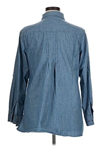 Jones New York Sport Long Sleeve Button-Down Shirt (view 2)