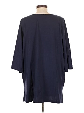 Woman Within 3/4 Sleeve T-Shirt (view 2)