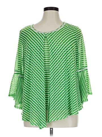 New Directions 3/4 Sleeve Blouse (view 1)