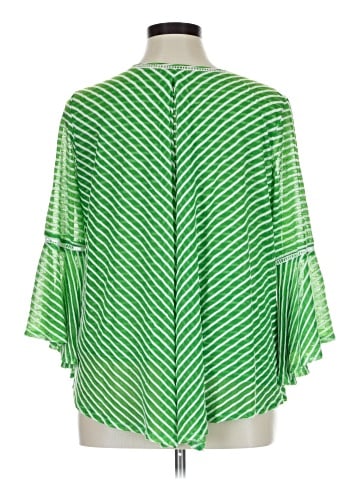 New Directions 3/4 Sleeve Blouse (view 2)