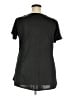 Double Take Black Short Sleeve Top Size 3X - photo 2