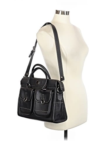Dooney & Bourke Leather Satchel (view 2)