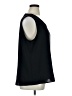Anne Klein 100% Polyester Black Sleeveless Top Size XL - photo 4