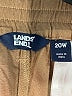 Lands' End 100% Lyocell Solid Brown Khakis Size 20 - photo 4