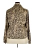 George Animal Print Gold Long Sleeve Blouse Size 20 - photo 2