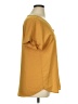Zenana 100% Polyester Yellow Short Sleeve Top Size XL - photo 4